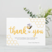 蜂の効用モーメントベビービー サンキューカード (スタンド正面)