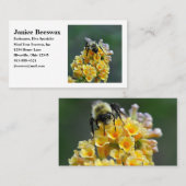 蜂の名刺 名刺 (正面/裏面)