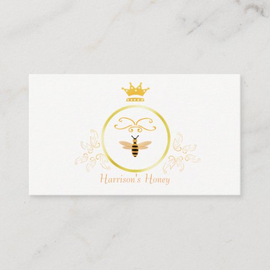 蜂の名刺 名刺 (正面)