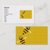 蜂の名刺 名刺 (正面/裏面)