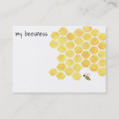 蜂の名刺! 名刺 (正面)