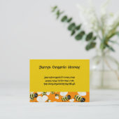蜂の壁紙の名刺 名刺 (スタンド正面)
