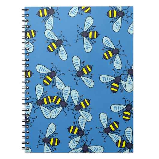 蜂の壁紙 ノートブック (正面)