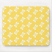 蜂の壁紙 マウスパッド (正面)