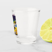 蜂の女がグラスを打った ショットグラス (右)