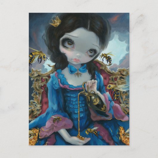 「蜂の女王」のはがき ポストカード (正面)
