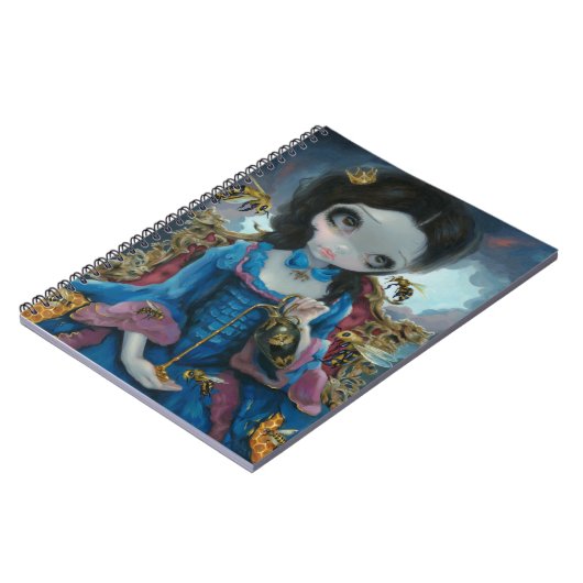 "蜂の女王"のノート ノートブック (左側)