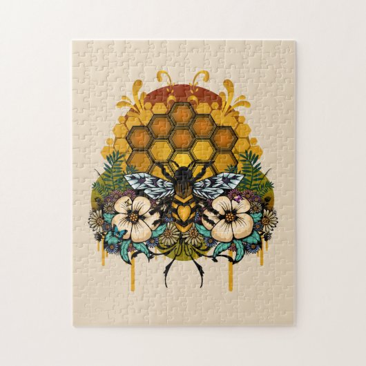 蜂の女王 ジグソーパズル (縦)