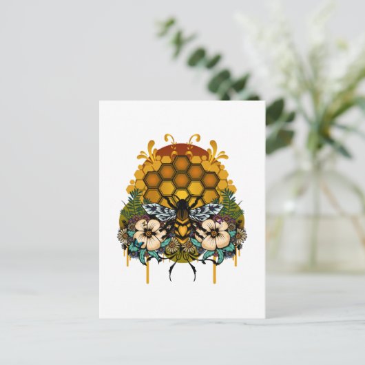 蜂の女王 ポストカード (スタンド正面)