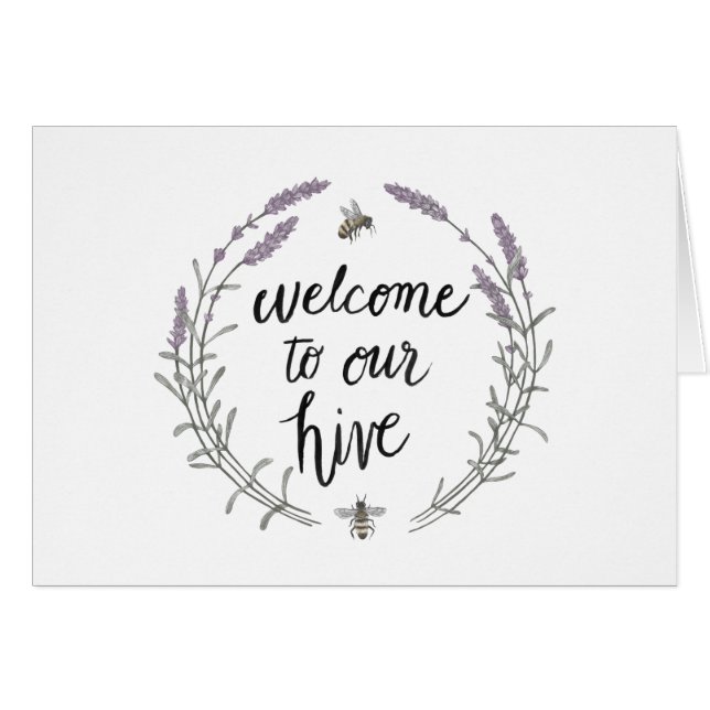 蜂の家に幸せ私達のはちの巣にII |の歓迎を言い表わします (正面横)