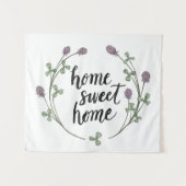 蜂の家の単語Iの|家の甘い家に幸せ タペストリー (正面(横))