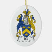 蜂の家紋 セラミックオーナメント (右)