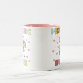 蜂の小児科のナースのマグ ツートーンマグカップ (中央)