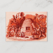 蜂の巣の女王 名刺 (裏面)