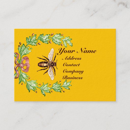 蜂の巣の女王 名刺 (正面)