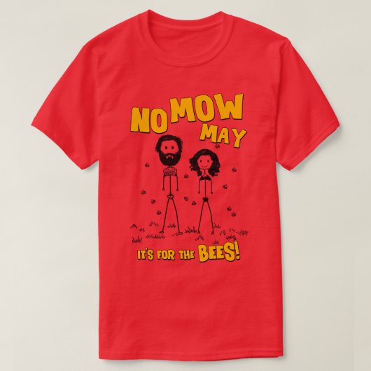蜂の巣は刈り取れぬ Tシャツ (デザイン正面)