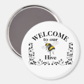蜂の巣へようこそ マグネット (正面/裏面)