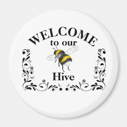 蜂の巣へようこそ マグネット (正面)