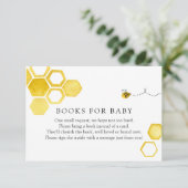 蜂の巣ベビー囲いカード 招待状 (スタンド正面)