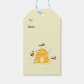 蜂の巣付き ギフトタグ (正面)