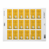 蜂の巣及び蜂の巣状パーソナライズされたスタイル2 ラベル (フルシート)