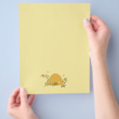 蜂の巣固定 チラシ (手)