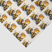 蜂の巣姿のかわいい女の子 薄葉紙 (詳細)