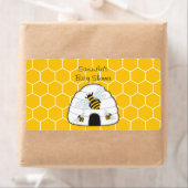 蜂の巣水瓶ラベル ラベル (インサイチュ)