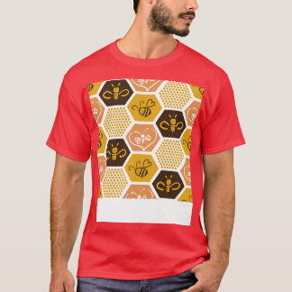 蜂の巣状の養蜂家の贈り物 Tシャツ