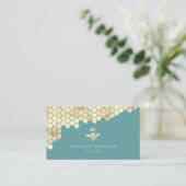 蜂の巣状の 名刺 (スタンド正面)