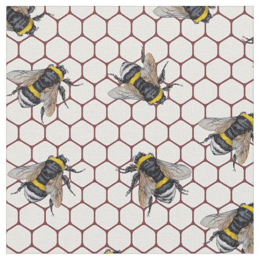 蜂の巣白。ハチミツ（昆虫）マルハナバチ虫。養蜂家 ファブリック (クローズアップ)