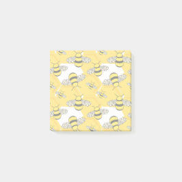 蜂の巣箱のミツバチかわいい ポストイット