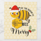 蜂の巣箱メリーだ ワインラベル (シングルラベル)