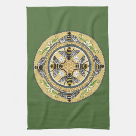 蜂の巣茶タオル キッチンタオル