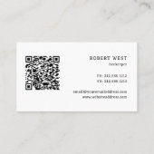 蜂の巣風景ハチミツ 名刺 (裏面)