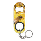 蜂の巣 キーホルダー栓抜き (裏面)