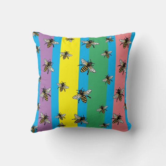 蜂の巣 クッション (裏面)