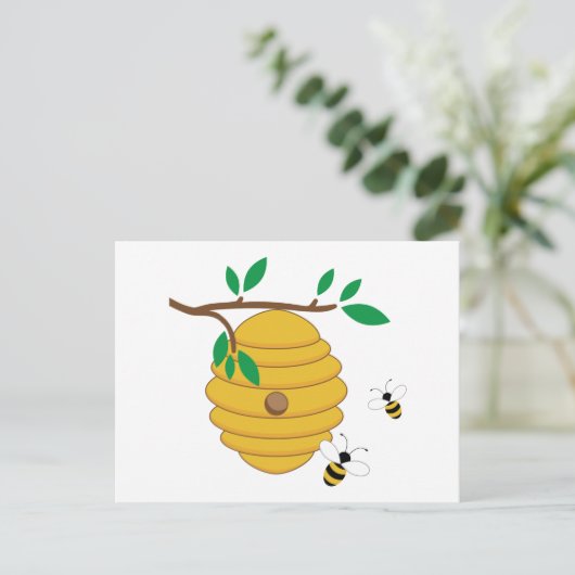 蜂の巣 ポストカード (スタンド正面)