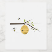 蜂の巣 ワインラベル (シングルラベル)