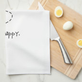 蜂の幸せな台所タオル キッチンタオル (四つ折り)