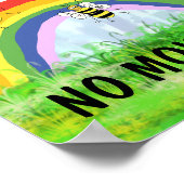 蜂の庭救の芝生に行く ポスター (角)