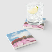 蜂の後ろ ストーンコースター (横)