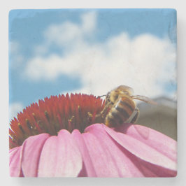 蜂の後ろ ストーンコースター