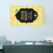 蜂の性はベビーシャワーを明らかにします 横断幕 (トレードショー)