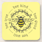 蜂の態度 コースター (正面)
