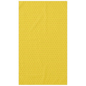 蜂の日かわいいハニカム最初の誕生日テーブルクロス テーブルクロス (正面)