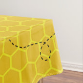 蜂の日かわいいハニカム最初の誕生日テーブルクロス テーブルクロス (インサイチュ)
