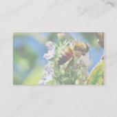 蜂の昆虫 名刺 (裏面)