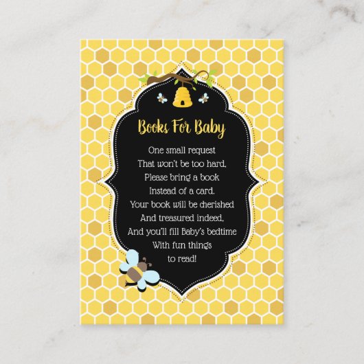 蜂の本ベビー エンクロージャーカード (正面)