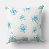 蜂の模様 クッション (裏面)